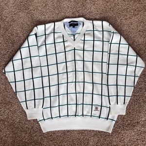 Vintage 90s Tommy Hilfiger Golf V-Neck Sweater